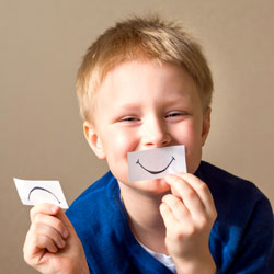 boy smiling